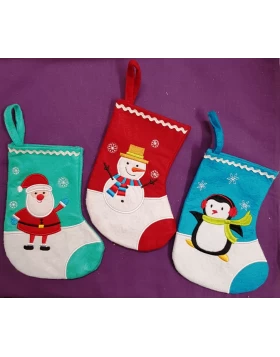 Filzsocke Nikolaus in 3 Farben