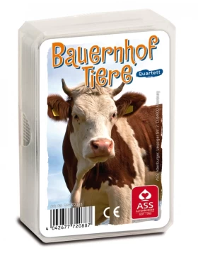 Quartett Bauernhoftiere - Παιχνίδι με κάρτες με τα ζώα του αγροκτήματος