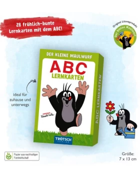 Der kleine Maulwurf Kartenset ABC Lernkarten- Εκπαιδευτικές κάρτες