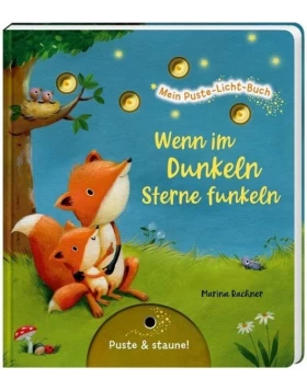 Mein Puste-Licht-Buch: Wenn im Dunkeln Sterne funkeln