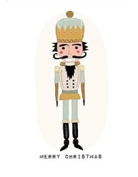 Merry Christmas  Minikarte- Χριστουγεννιάτικη mini ευχετήρια κάρτα , 8,5 x  5,5