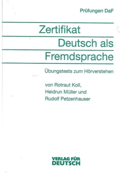 Zertifikat Deutsch als Fremdsprache