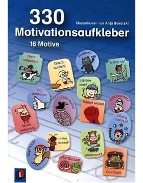 330 Motivationsaufkleber – 16 Motive - Αυτοκόλλητα επιβράβευσης 