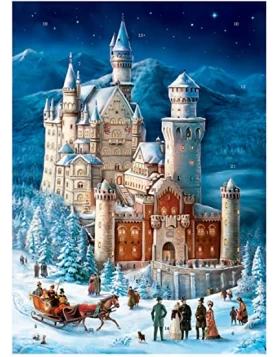  Adventskalender Neuschwanstein, 41 x 30 cm