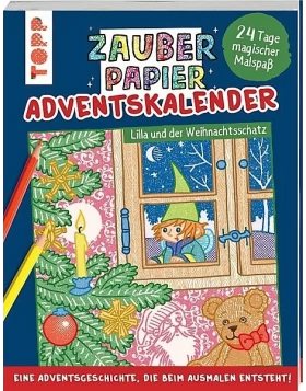 Zauberpapier Adventskalender - Lilla und der Weihnachtsschatz