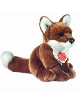 HERMANN Teddy Λούτρινο παιχνίδι αλεπού - Fuchs sitzend 20 cm