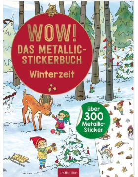 WOW! Das Metallic-Stickerbuch - Winterzeit