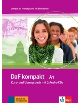 DaF kompakt A1, Kurs-/Übungsbuch mit 2 Audio-CDs