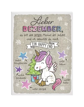 Adventskalender Einhorn