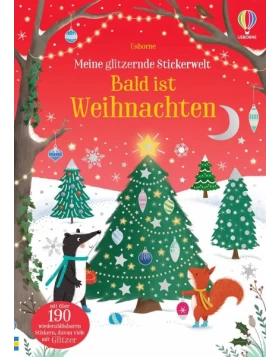 Meine glitzernde Stickerwelt: Bald ist Weihnachten