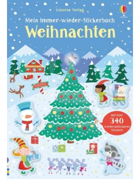 Mein Immer-wieder-Stickerbuch: Weihnachten