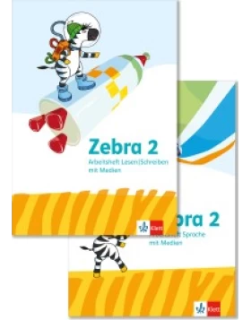 Zebra 2. Allgemeine Ausgabe. Paket: Arbeitsheft Sprache und Arbeitsheft Lesen/Schreiben Klasse 2