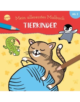 Mein allererstes Malbuch. Tierkinder