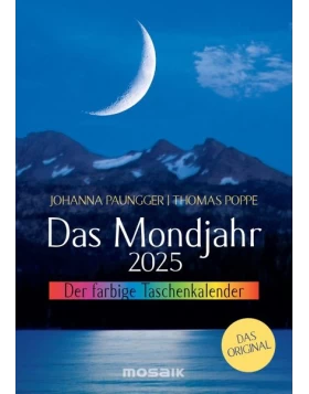 Das Mondjahr 2025 - Der farbige Taschenkalender