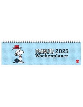 Peanuts Wochenquerplaner 2025