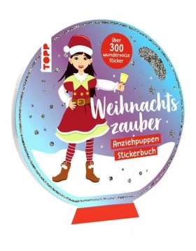 Anziehpuppen-Stickerbuch: Weihnachten