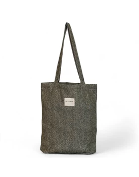 DE LA MUR tote bag χακί 36 x 39 cm