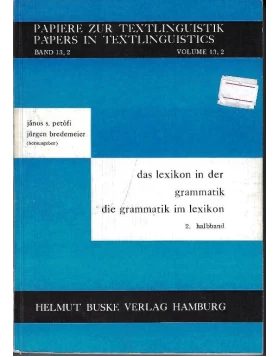 Das Lexikon in der Grammatik