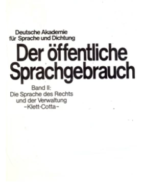 Der öffentliche Sprachgebrauch II