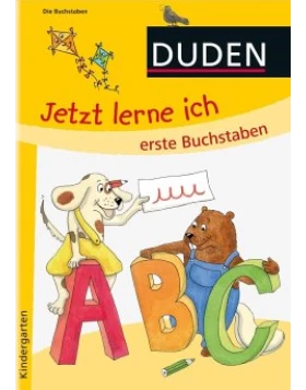 Jetzt lerne ich erste Buchstaben (ab 4)