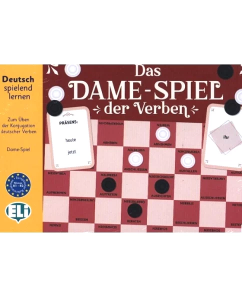 Das Dame-Spiel der Verben A1 - B2