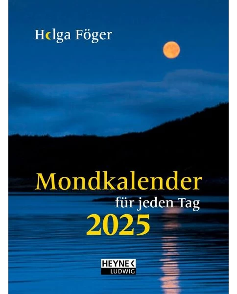 Mondkalender für jeden Tag 2025 - Ημερολόγιο  σεληνιακό 2025