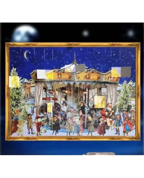 ADVENTSKALENDER WEIHNACHTSKARUSSELL - Nostalgie Adventskalender