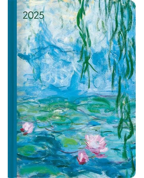 Ladytimer Monet 2025 - Taschenkalender A6 (10,7x15,2 cm) - Weekly