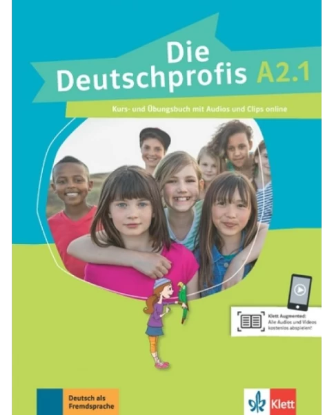 Die Deutschprofis A2.1, Kurs- und Übungsbuch mit Audios und Clips online