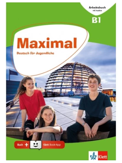 Maximal B1, Arbeitsbuch mit Audios online + Klett Book-App (για 12μηνη χρήση)