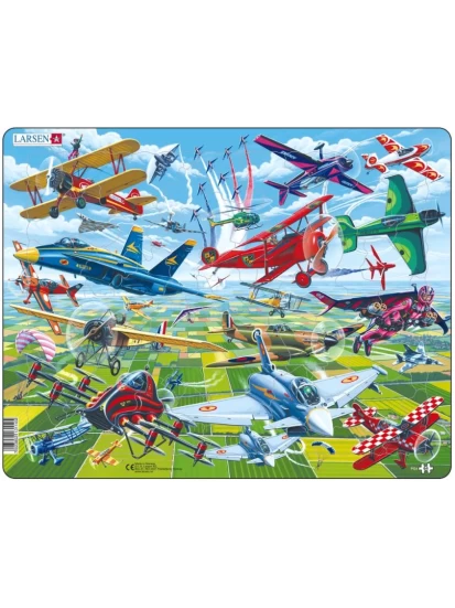 Puzzle – Flugzeuge, 28 x 37 cm, 64 Teile