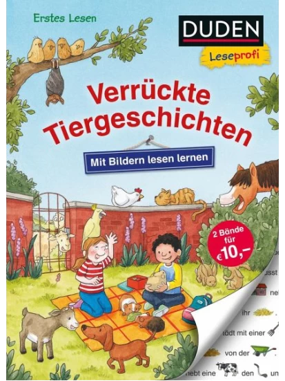 Duden Leseprofi - Mit Bildern lesen lernen: Verrückte Tiergeschichten