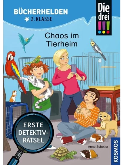 Die drei !!!, Bücherhelden 2. Klasse, Chaos im Tierheim