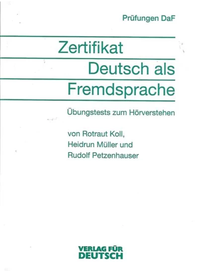 Zertifikat Deutsch als Fremdsprache