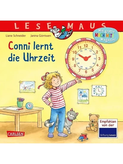 Conni lernt die Uhrzeit