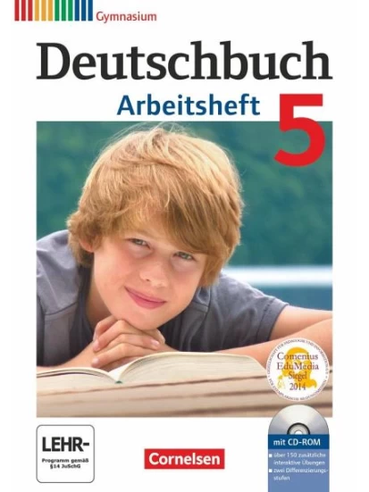 Deutschbuch 5. Schuljahr. Arbeitsheft mit Lösungen und Übungs-CD-ROM