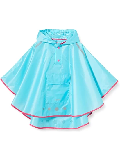  Playshoes Unisex Kinder Regenponcho Faltbar Regenjacke (M)