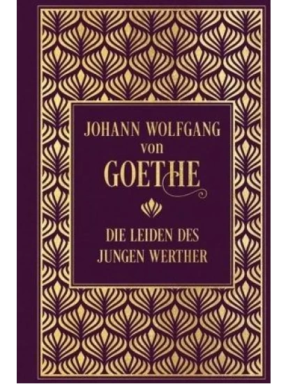 Die Leiden des jungen Werther - Leinen mit Goldprägung