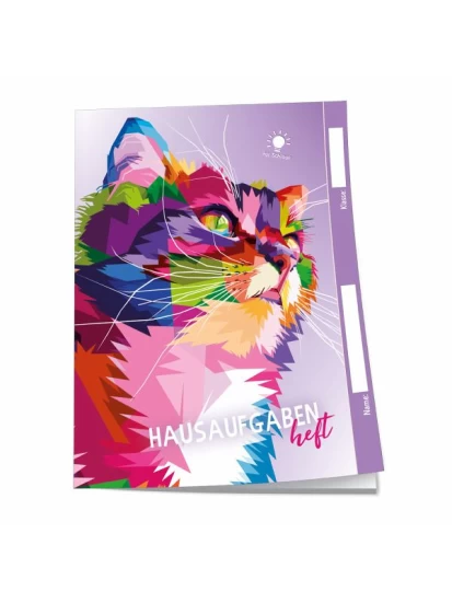 Hausaufgabenheft für Schlaue Color Cat - Τετράδιο εργασιών