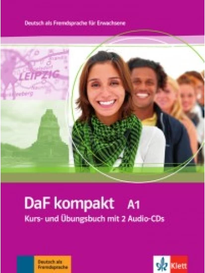 DaF kompakt A1, Kurs-/Übungsbuch mit 2 Audio-CDs