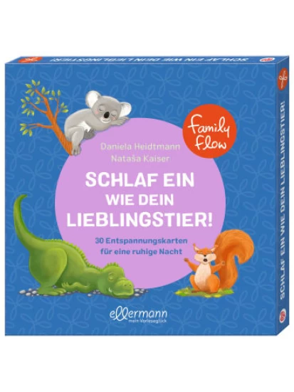 FamilyFlow. Schlaf ein wie dein Lieblingstier