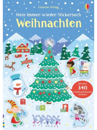 Mein Immer-wieder-Stickerbuch: Weihnachten