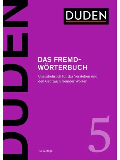 Duden - 05 - Das Fremdwörterbuch