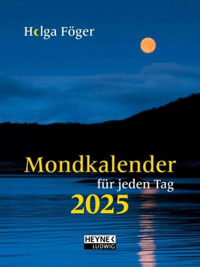 Mondkalender für jeden Tag 2025 - Ημερολόγιο  σεληνιακό 2025