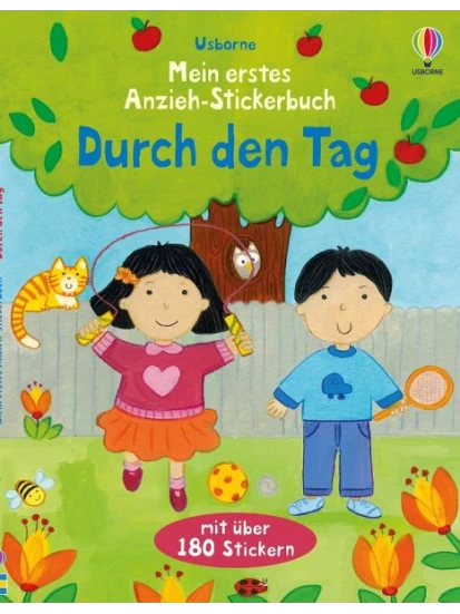 Mein erstes Anzieh-Stickerbuch: Durch den Tag