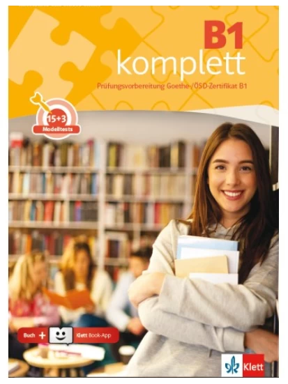 B1 komplett, Übungs- und Testbuch mit Audios & Videos online + Klett Book-App (12μηνη χρήση)