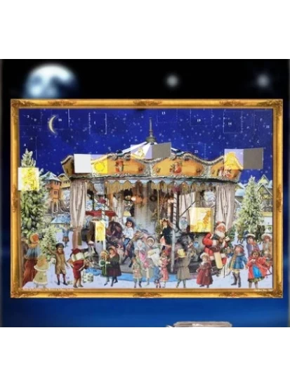 ADVENTSKALENDER WEIHNACHTSKARUSSELL - Nostalgie Adventskalender