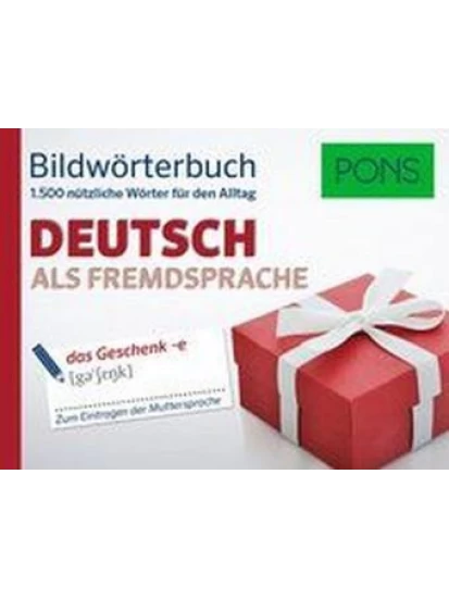 PONS Bildwörterbuch Deutsch als Fremdsprache - 1500 W.