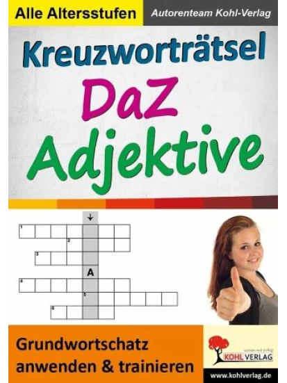 Kreuzworträtsel DaZ - Adjektive