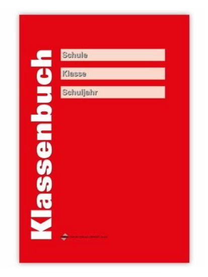 Klassenbuch (rot) - Βαθμολόγιο γερμανικό